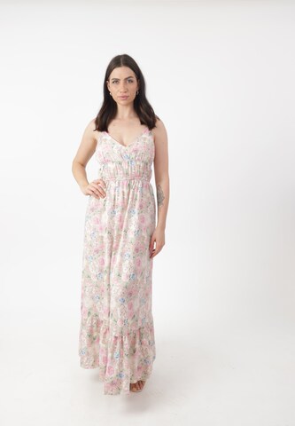 Elara Kjole i pink: forside