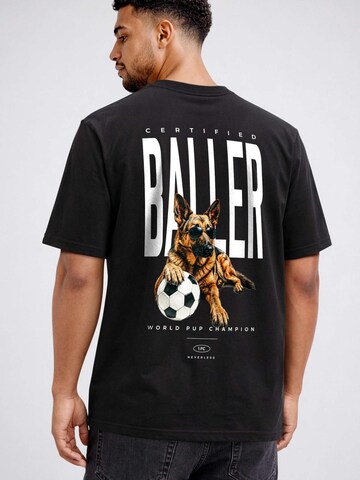 Neverless Shirt 'Pub Champion' in Black