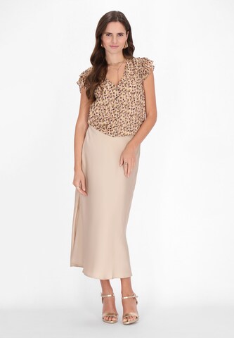 faina Блузка 'Fashion Look' в Бежевый
