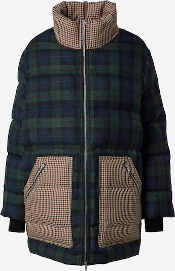 3.1 Phillip Lim Winter jacket in Navy / Brown / Dark green / Black, Item view