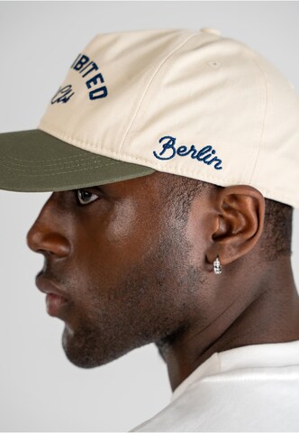 Prohibited Cap in White