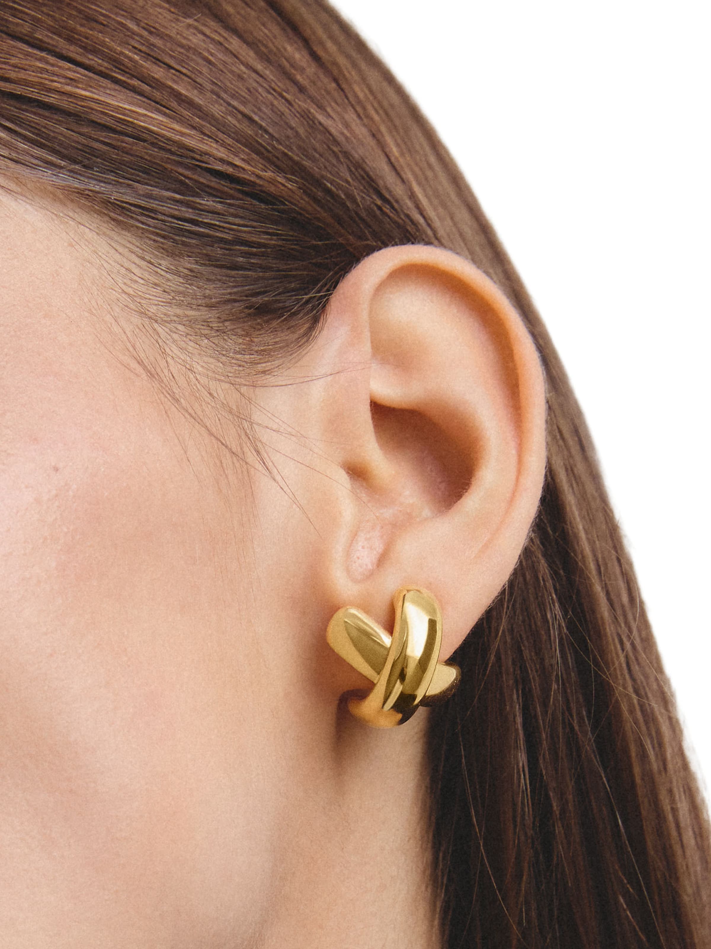 Thomas Sabo Ohrringe in Gold: Vorderseite