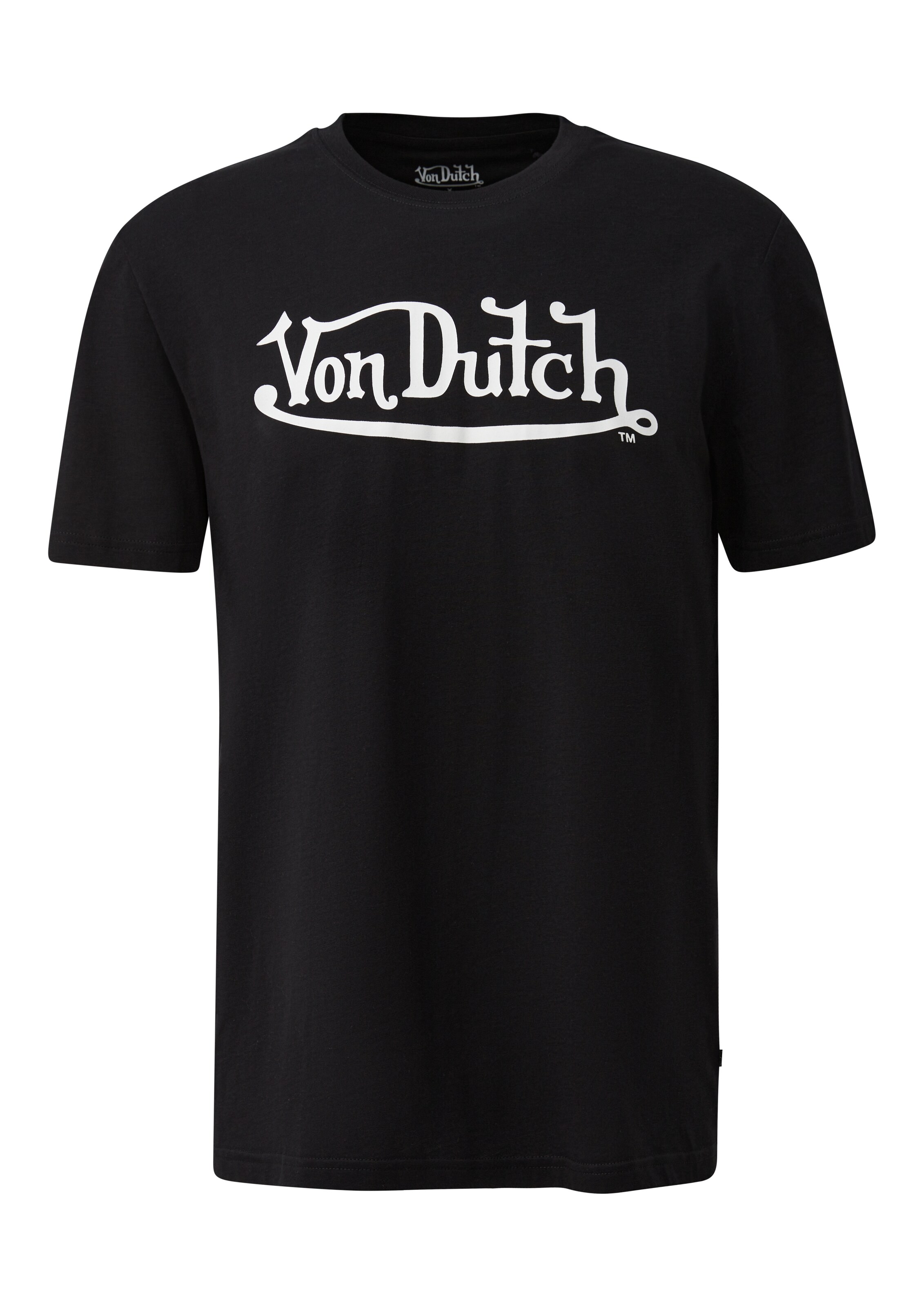 QS Shirt in Zwart: voorkant