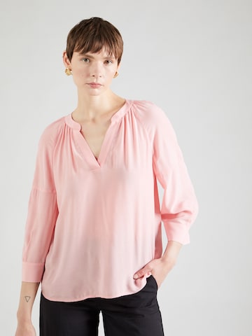 COMMA - Blusa en rosa: frente