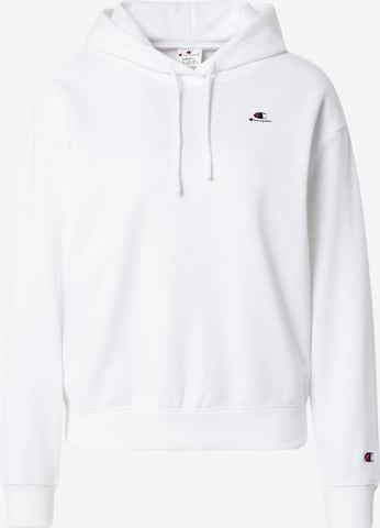 Champion Authentic Athletic Apparel Sweatshirt in White: front