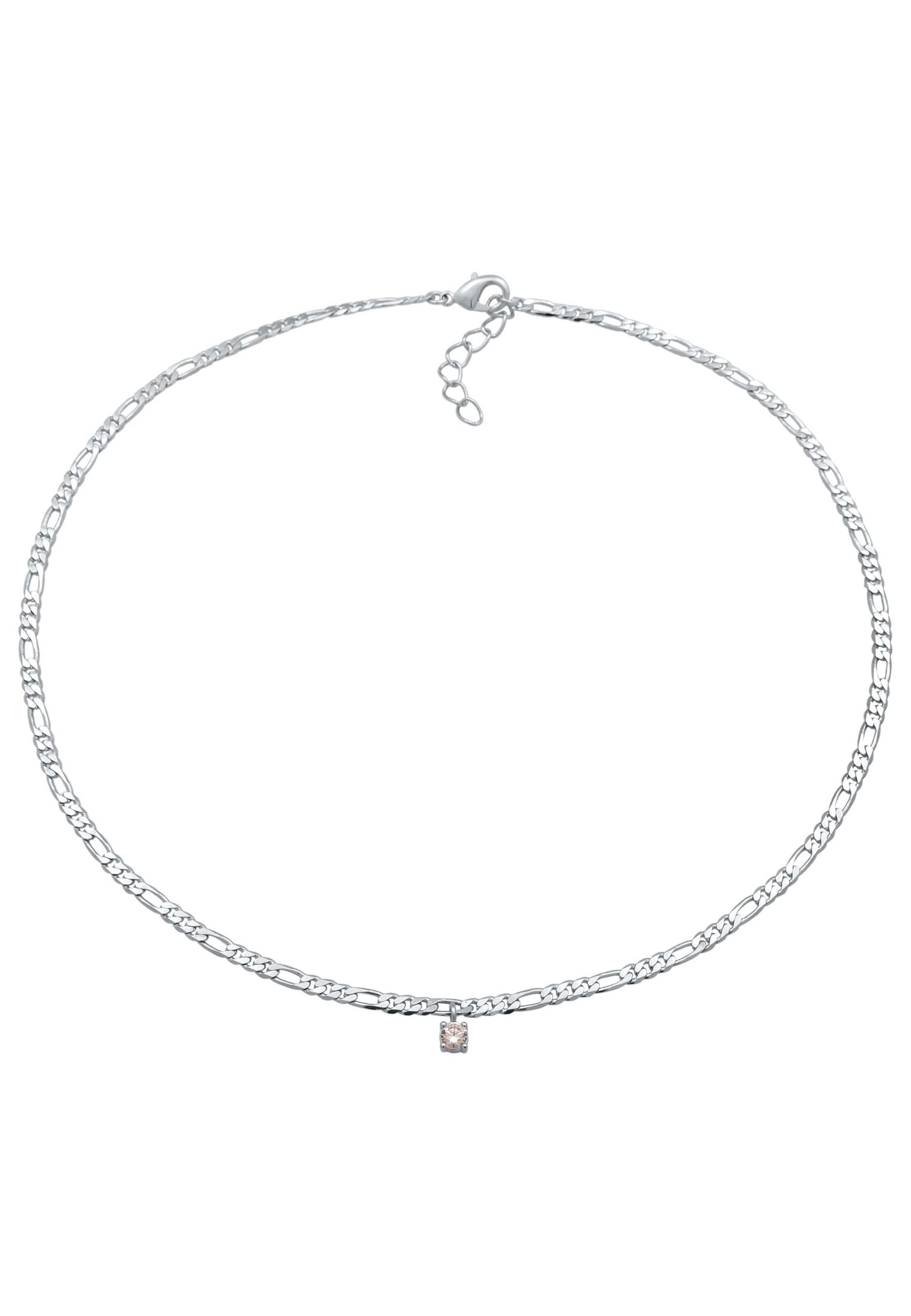 ELLI Necklace 'Zirkonia' in Silver