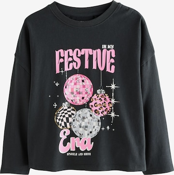 juoda Next Marškinėliai: priekis