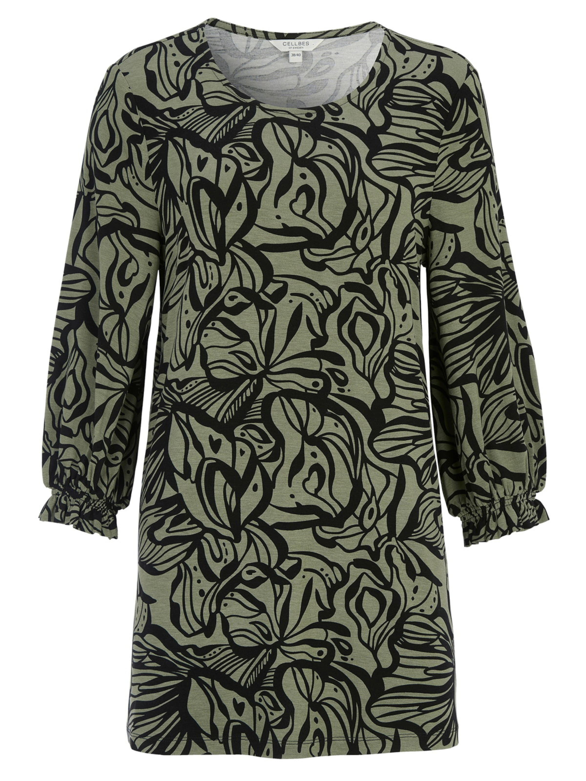 Cellbes of Sweden Tuniek in Groen: voorkant