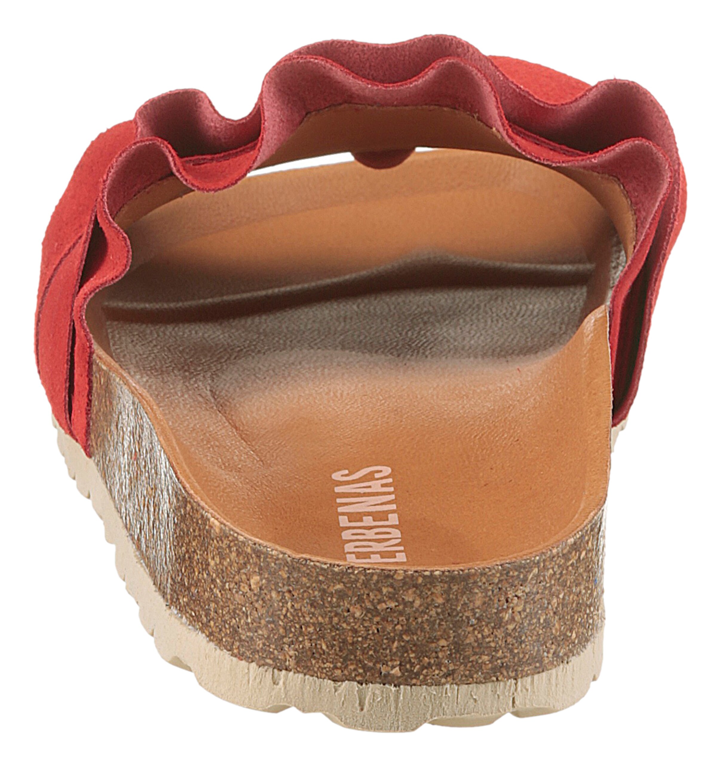 VERBENAS Mules in Red