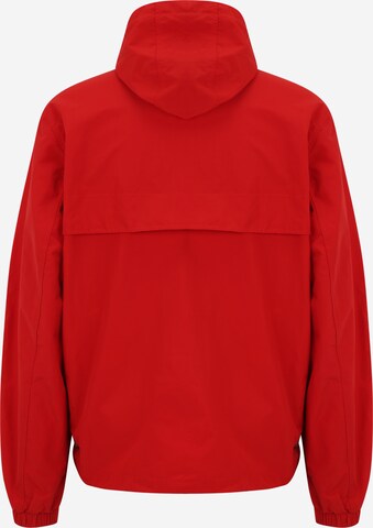 Tommy Jeans Plus Between-Season Jacket 'Chicago' in Red