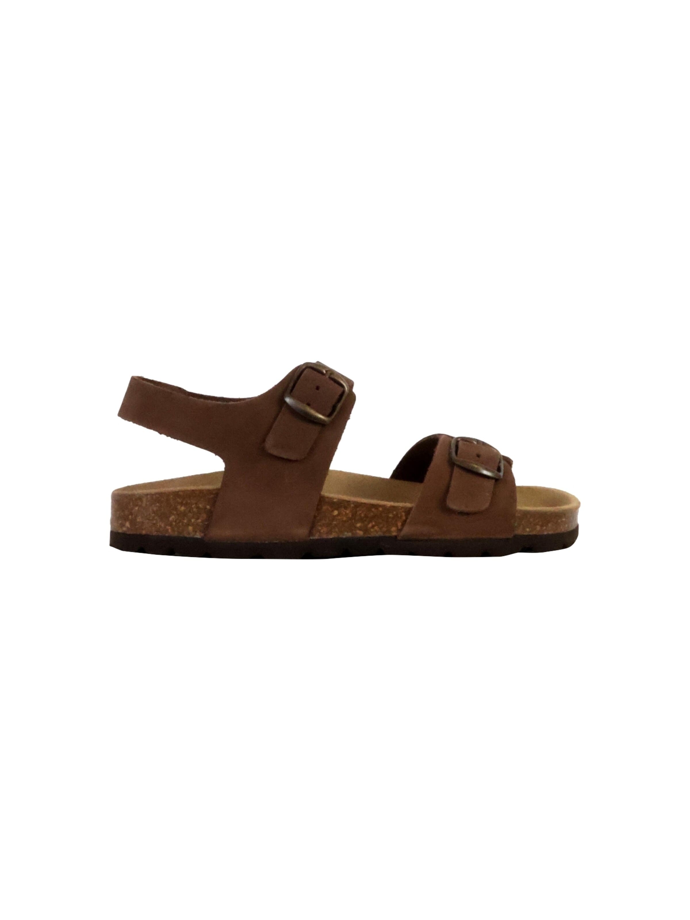Chaussure basse 'Leder-Pantoletten für Kinder' The Divine Factory en marron