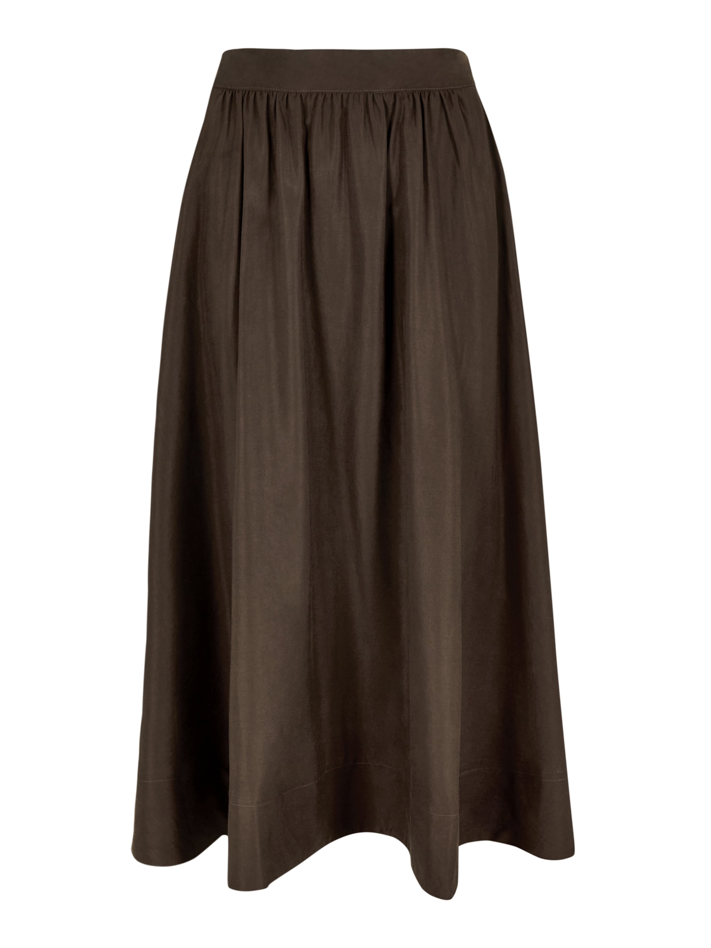 Jupe ' ' Apricot en marron : devant