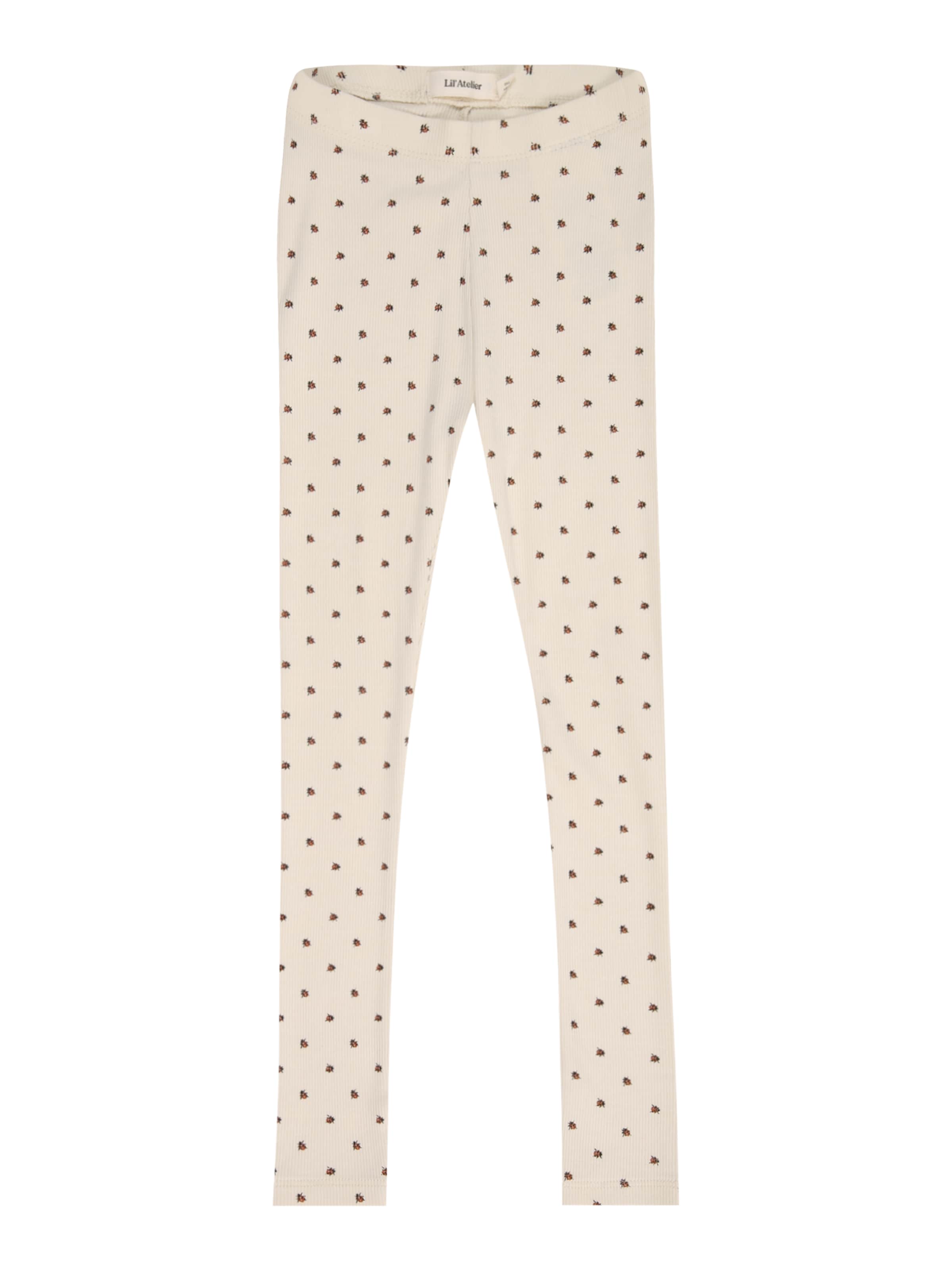 Lil'Atelier Skinny Leggings 'Lago' in Beige: front