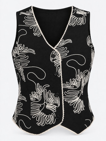 Gilet Ombre en noir : devant