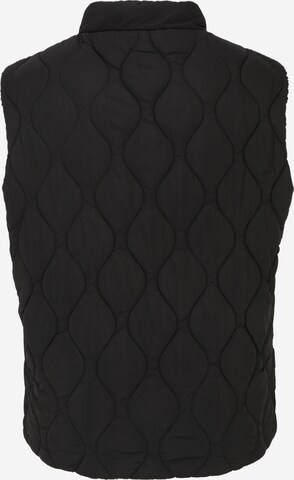 Jack & Jones Plus Vest 'BLUSIDEWINTER' in Black