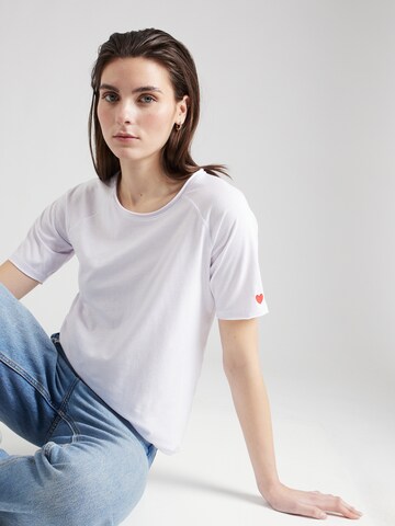 Key Largo - Camiseta 'LINNEA' en blanco