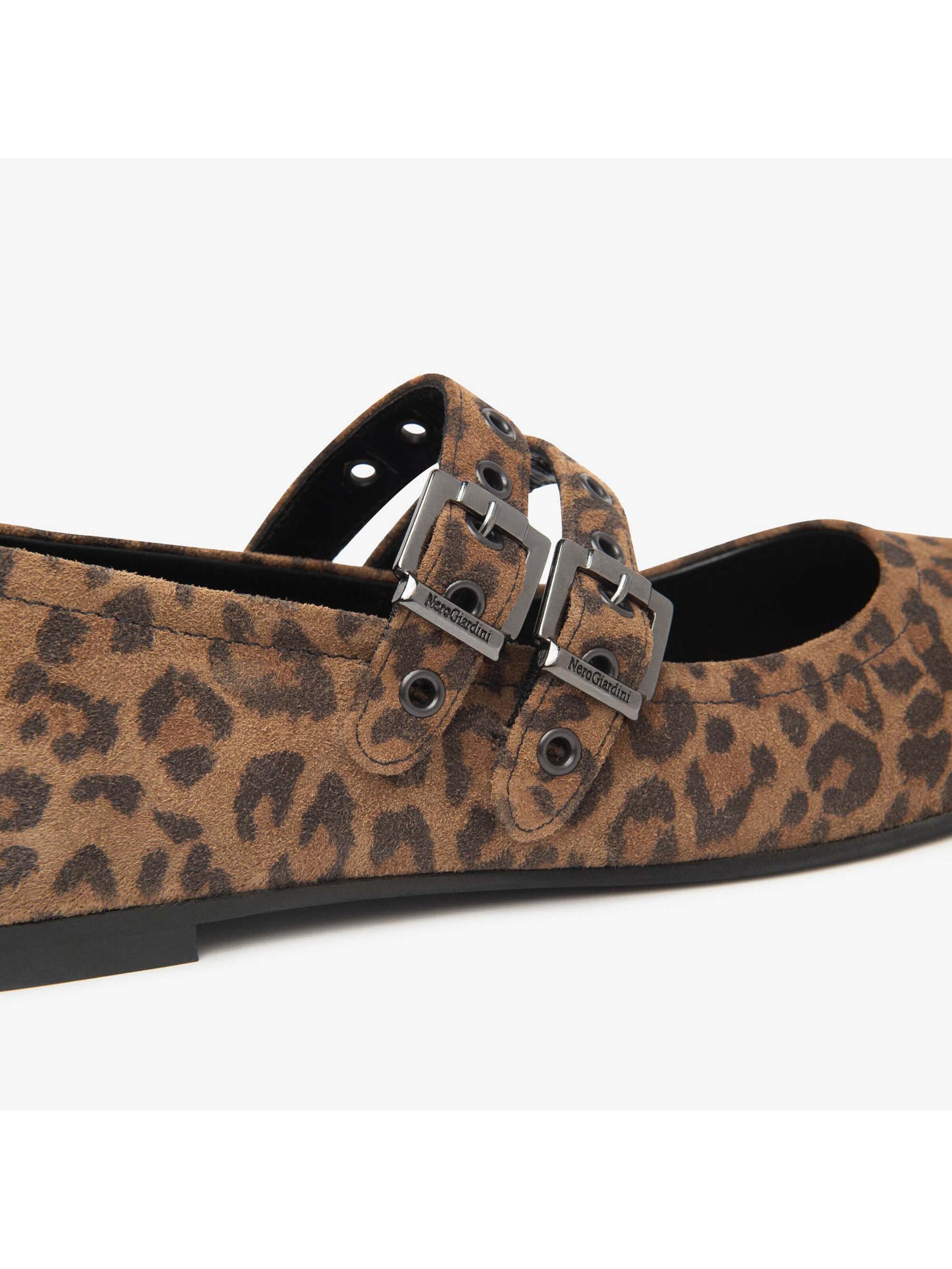 Ballerines à lanières 'Volga Avella' Nero Giardini en marron