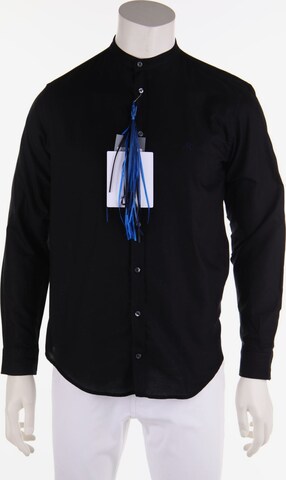 MSGM Button Up Shirt in S in Black: front
