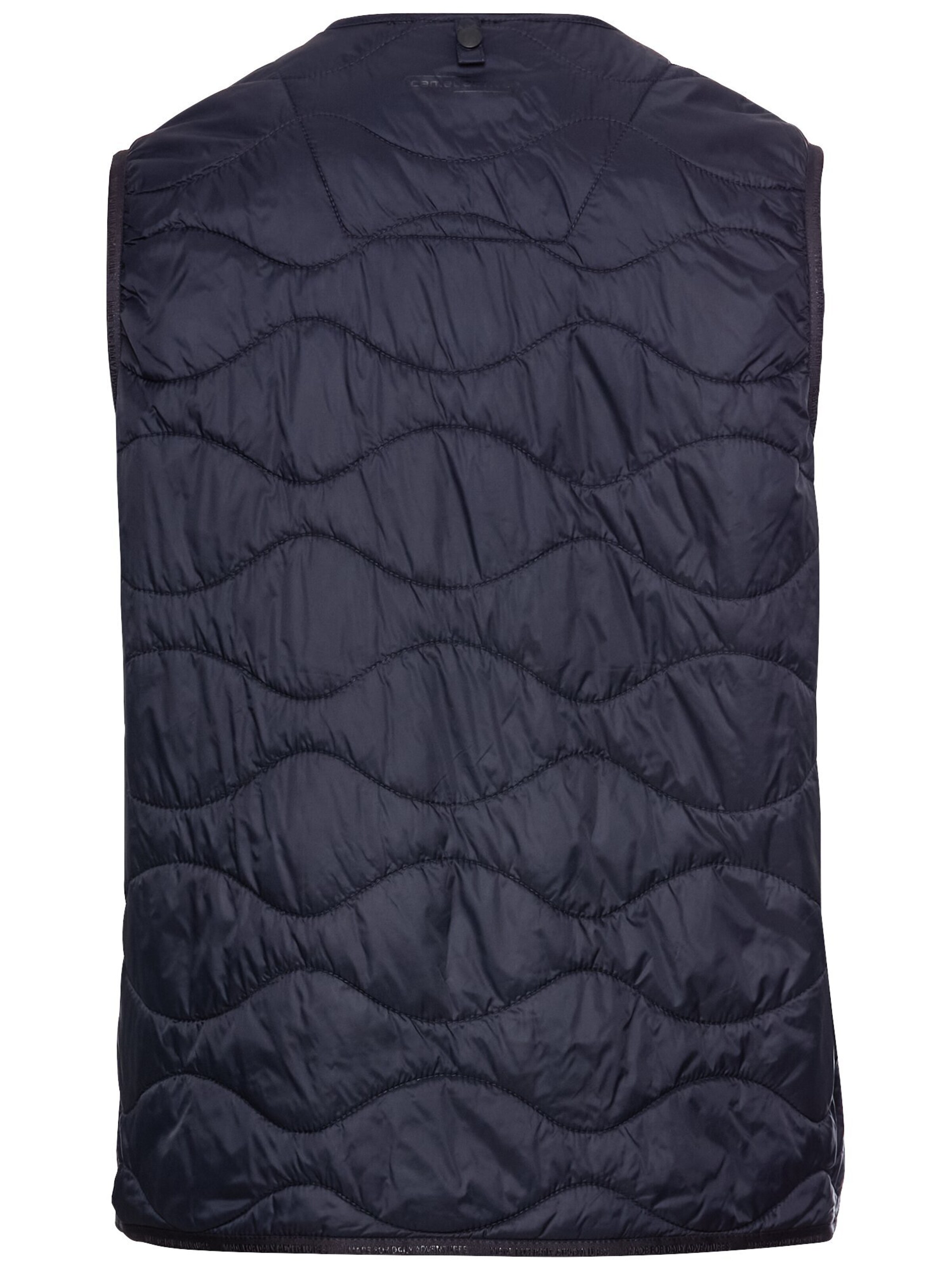 CAMEL ACTIVE Outdoor Weste aus recyceltem Polyamid in Blau