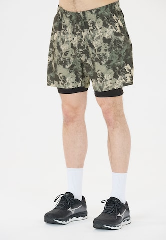 ENDURANCE Regular Sports trousers 'Koy' in Green: front