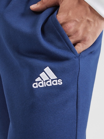 Effilé Pantalon de sport 'Entrada 22' ADIDAS PERFORMANCE en bleu