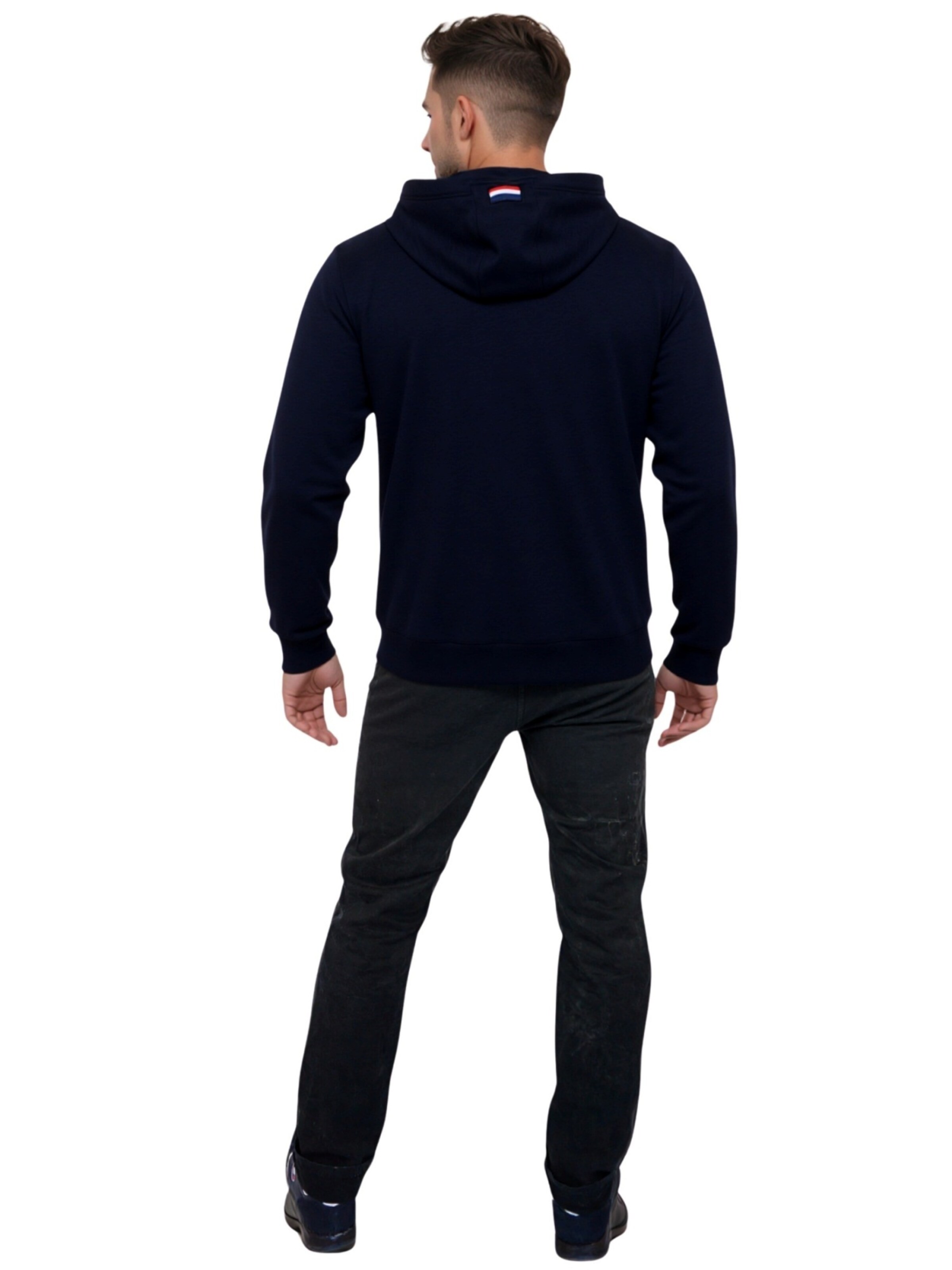 U.S. POLO ASSN. Sweat jacket in Black