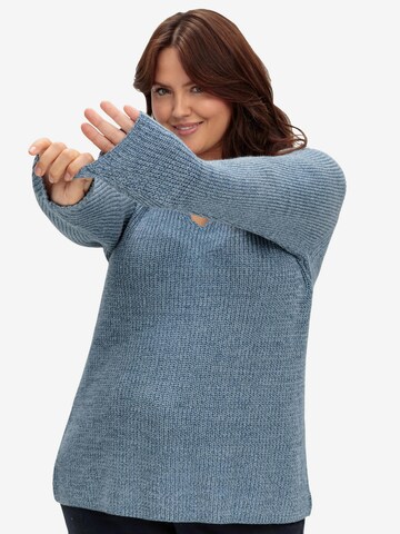 SHEEGO Sweater in Blue