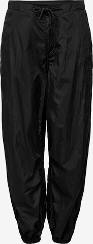 Loosefit Pantaloni 'JOAN' de la ONLY pe negru: față