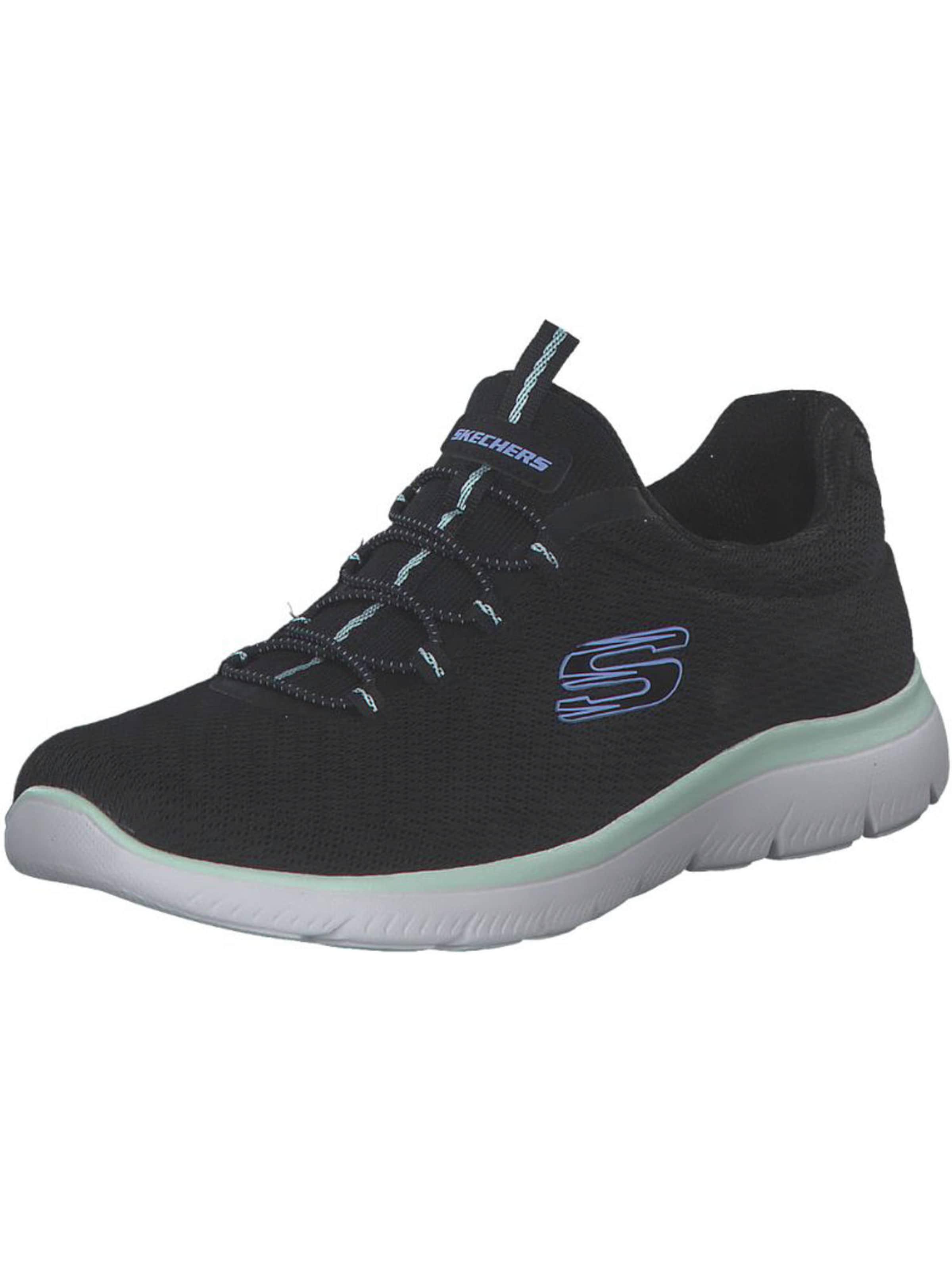 SKECHERS Slip On in Schwarz: Vorderseite