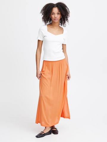ICHI Skirt 'MARRAKECH' in Orange