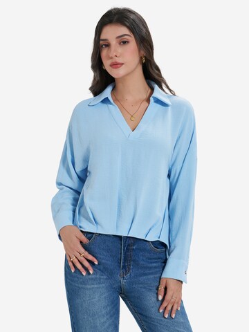 Imily Bela Blouse in Blauw: voorkant