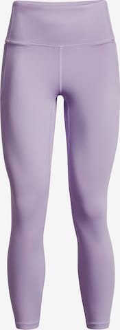 UNDER ARMOUR - Skinny Calças de desporto ' Meridian ' em roxo: frente