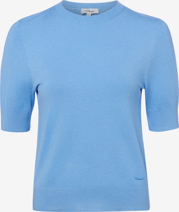 s.Oliver Sweater in Blue: front
