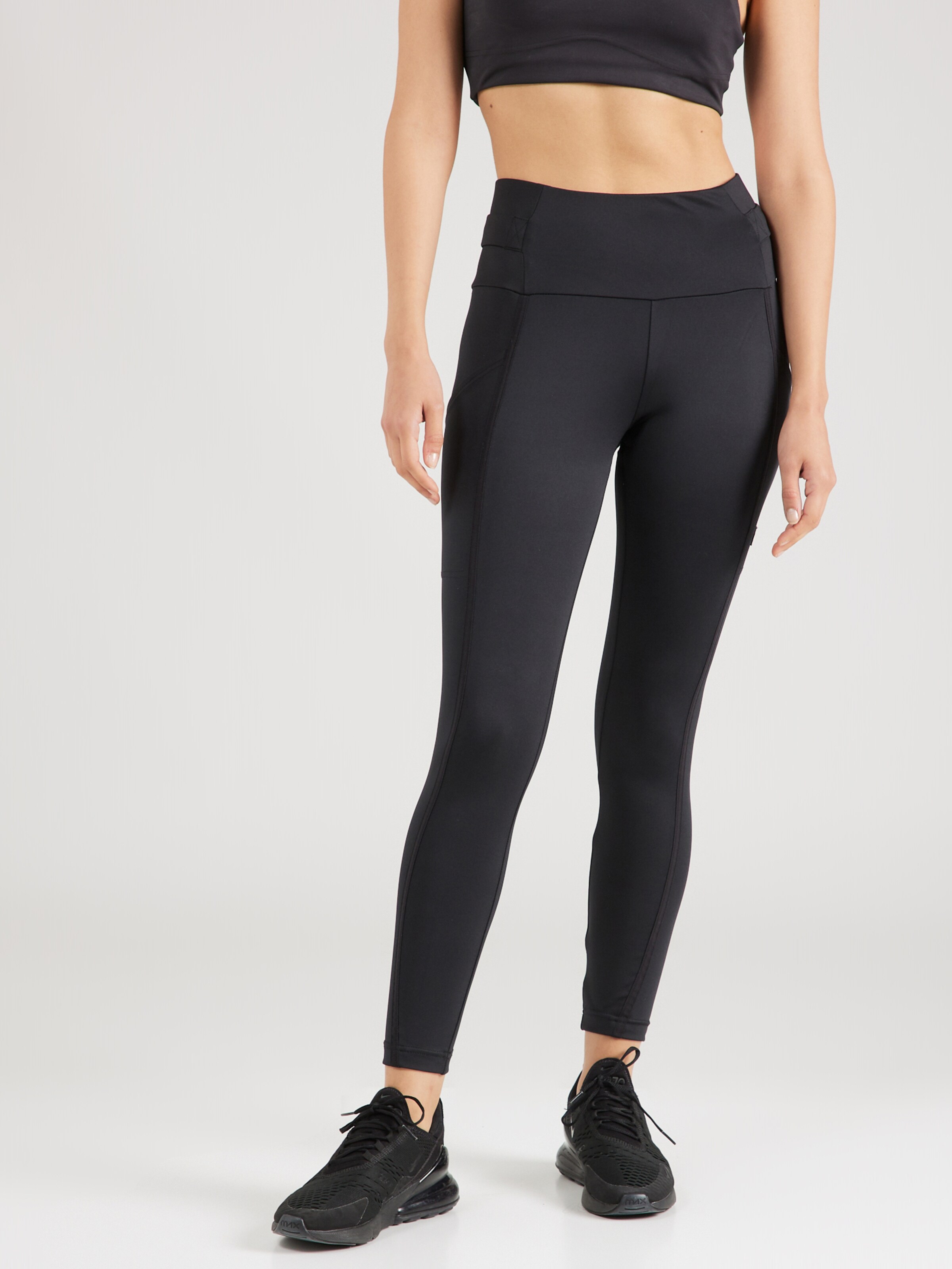 COLUMBIA Skinny Workout Pants in Black ABOUT YOU