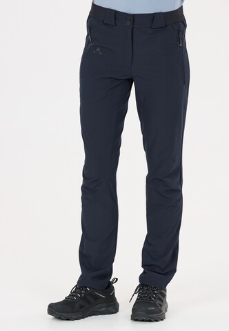 Whistler Regular Outdoorbroek 'Gerd V2' in Blauw: voorkant