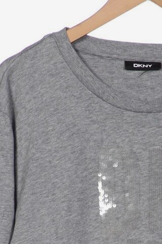 DKNY Sweatshirt & Zip-Up Hoodie in XXXL in Grey
