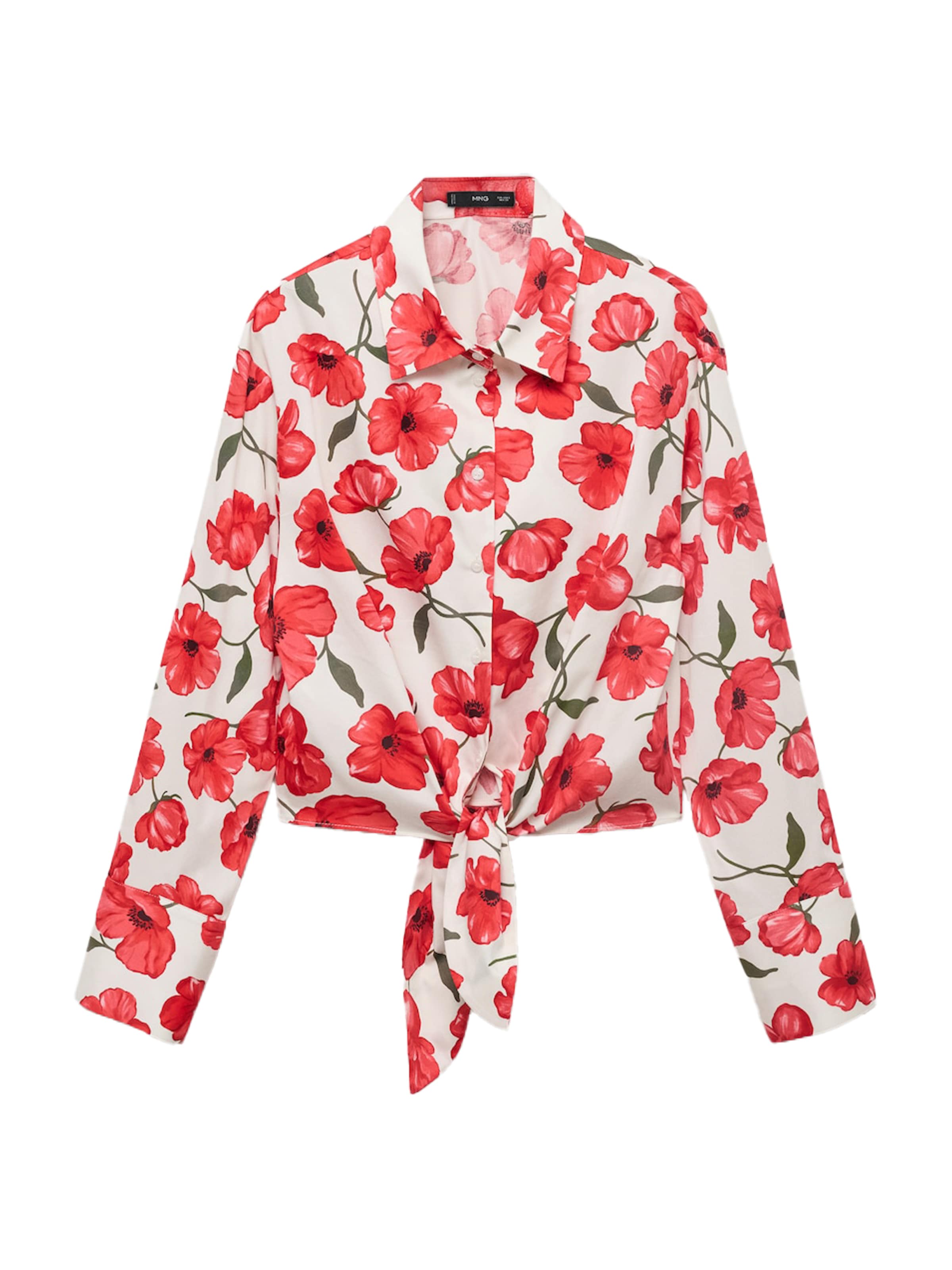 MANGO Bluzka 'POLA' w kolorze biały: przód