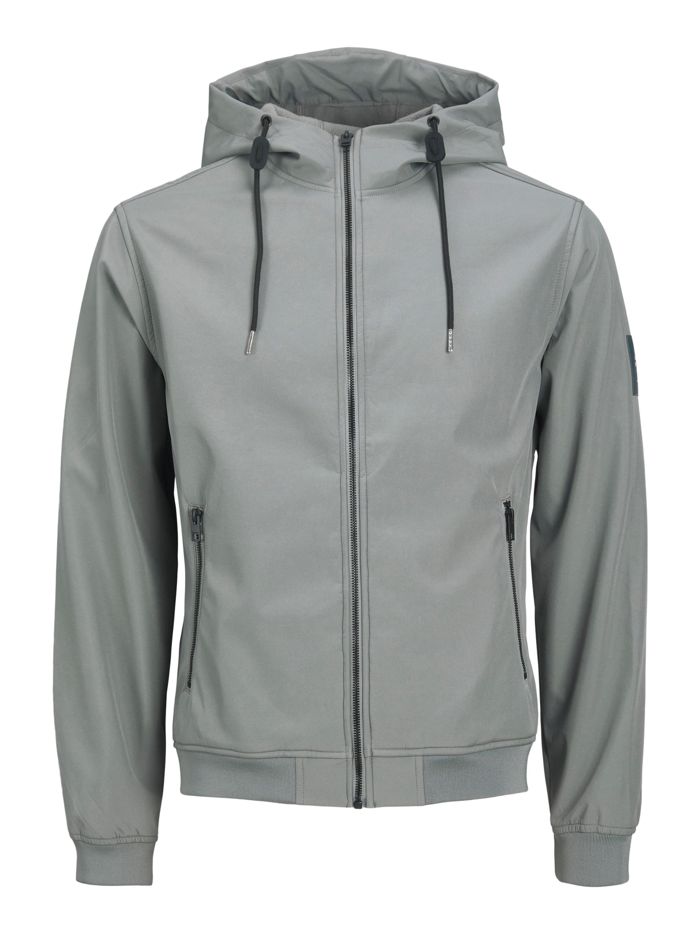 JACK & JONES Between-Season Jacket in Grey: front