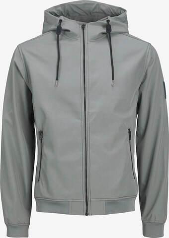 Veste mi-saison JACK & JONES en gris : devant