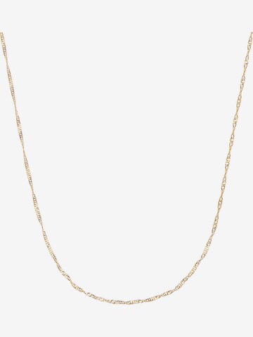 FAVS Necklace in Gold: front