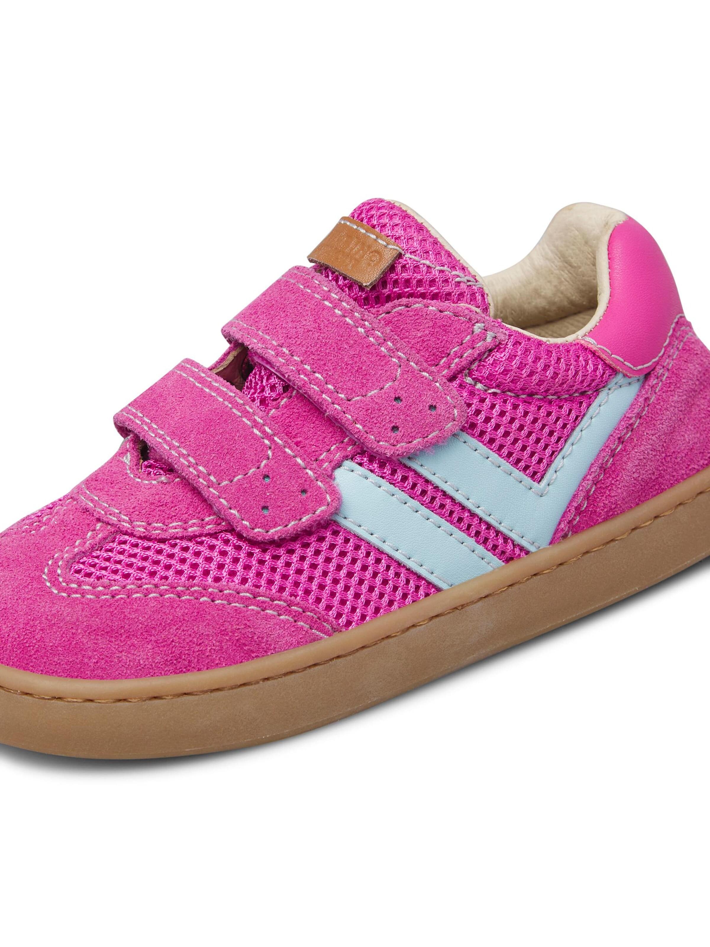 NATURINO Sneakers 'KEVIS 2 VL.' in Roze: voorkant
