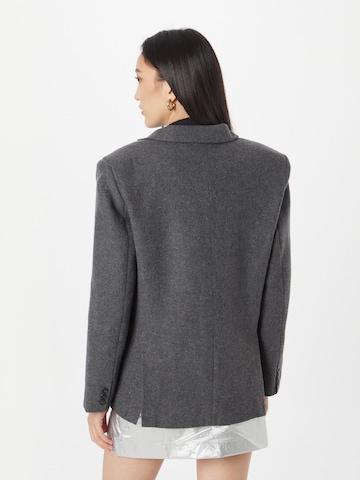 Oval Square Blazer 'What' in Grey