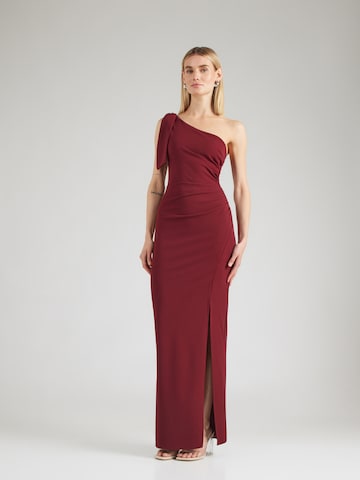 WAL G. - Vestido de noche 'TALIA' en rojo: frente