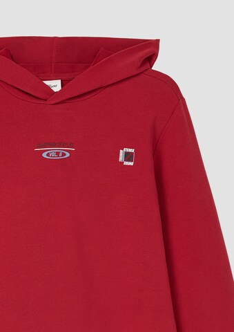 s.Oliver Sweatshirt in Rood