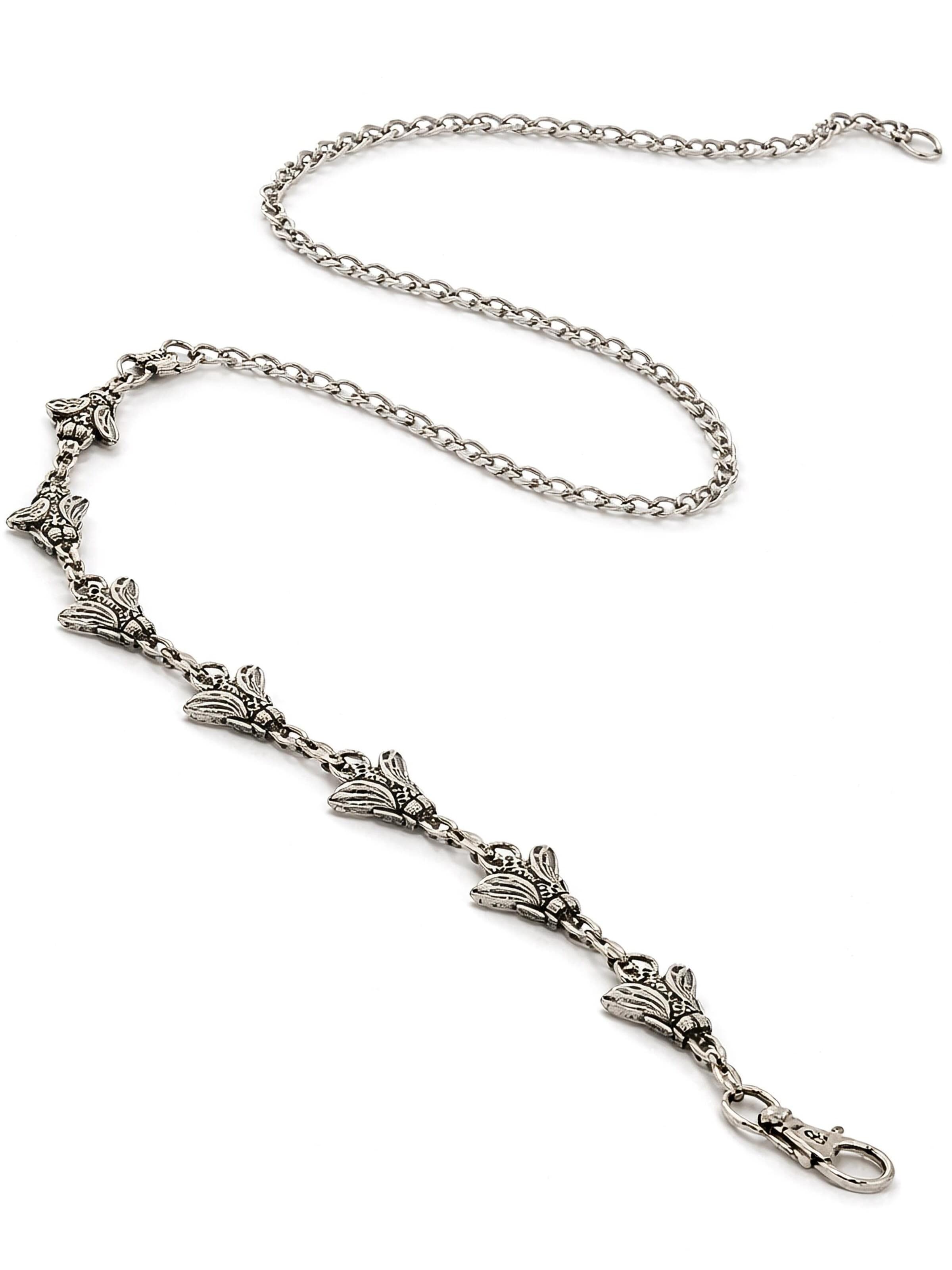 COLLEZIONE ALESSANDRO Gürtel 'Biene' (Silber) von About You – 24,90€