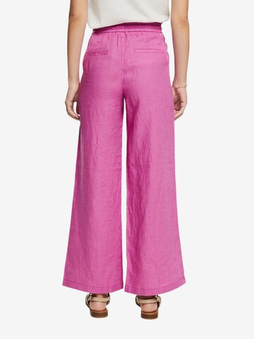 ESPRIT Wide Leg Hose in Pink