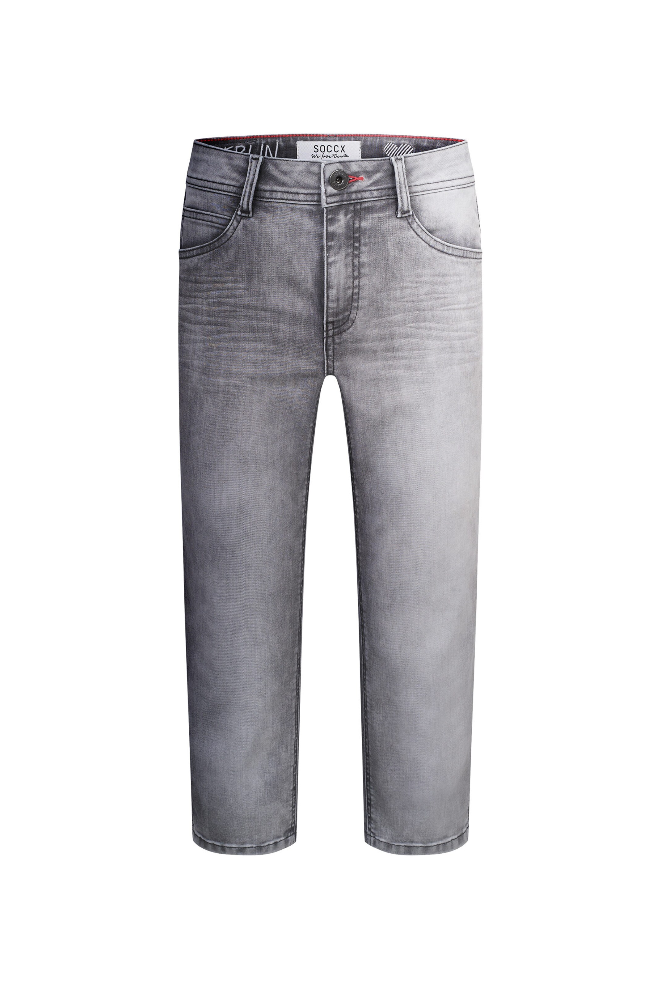 Soccx Jeans 'NO:RA' in Grey denim, Item view