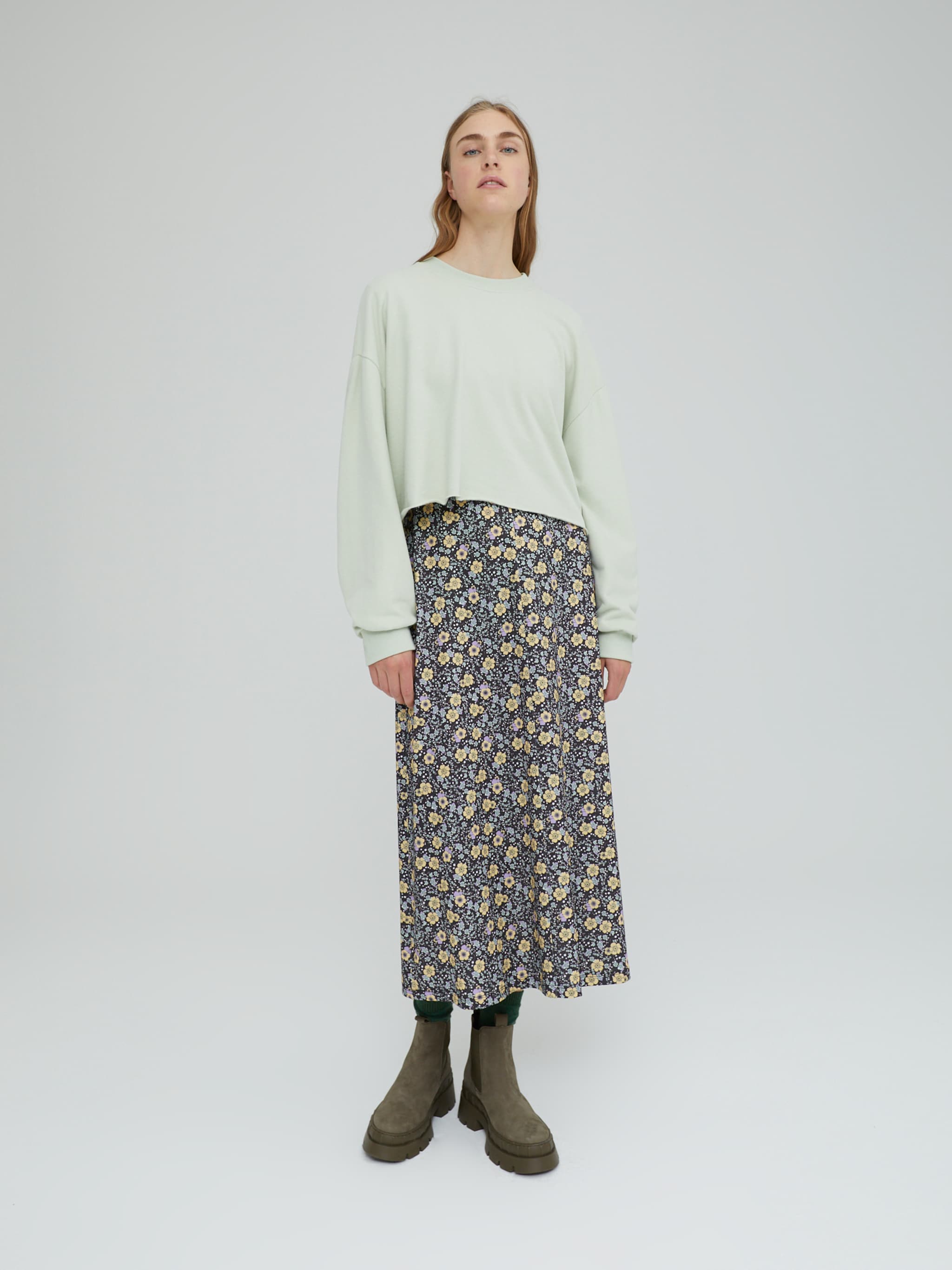 EDITED Produits Sweat-shirt 'Renata' vert pastel