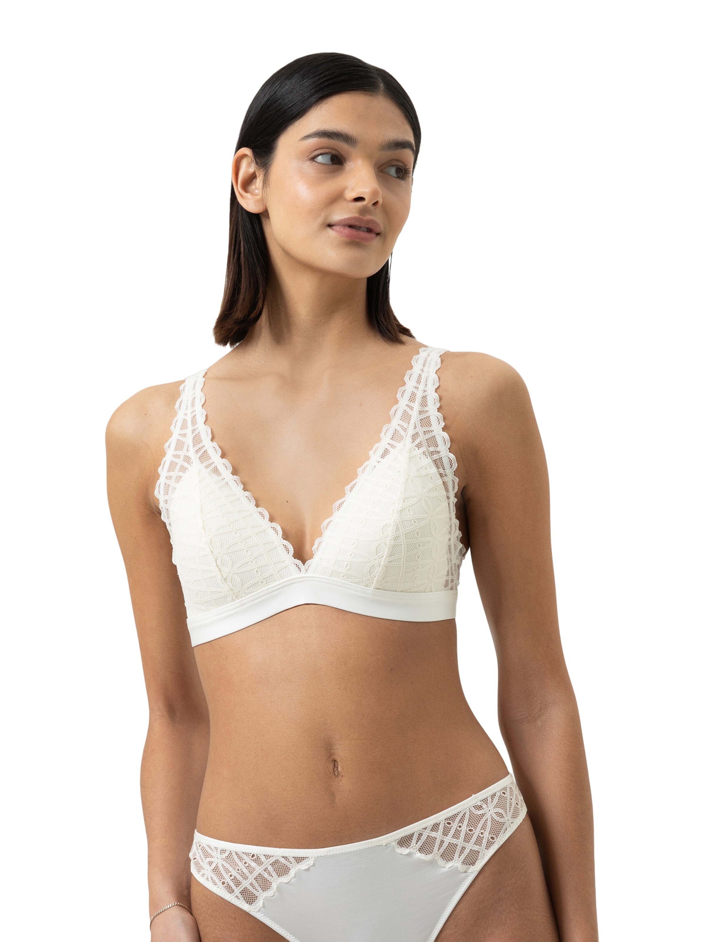 Mey Triangel BH 'Poetry Temptation' in Wit: voorkant