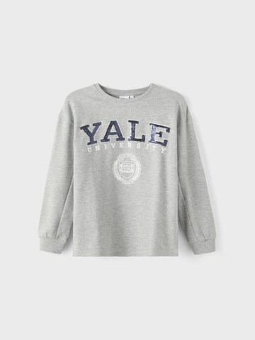 NAME IT Sweatshirt 'AZASSA' in Grey